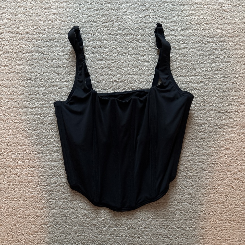 Black Sleeveless Top